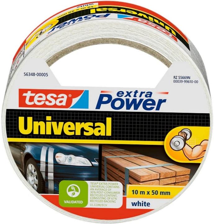 Actual product image tesa EXTRA POWER UNIVERSAL fabric tape, fabric-reinforced duct tape (50 mm)