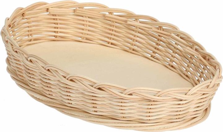 Produktbild La Porcellana Bianca MIDOLLINO Weidenkorb für ovale Auflaufform 23 cm
