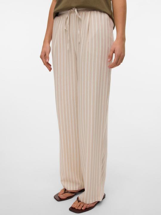 Actual product image Vero Moda VMJESMILO Mid-rise waist trousers Wide leg trousers (L)