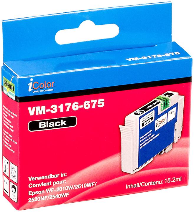 Produktbild IColor Patrone für Epson (ersetzt T1631 / 16XL) (BK)