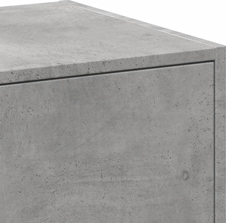 Produktbild VidaXL Apothekerschrank Ausziehschrank Hochschrank Allzweckschrank Betongrau