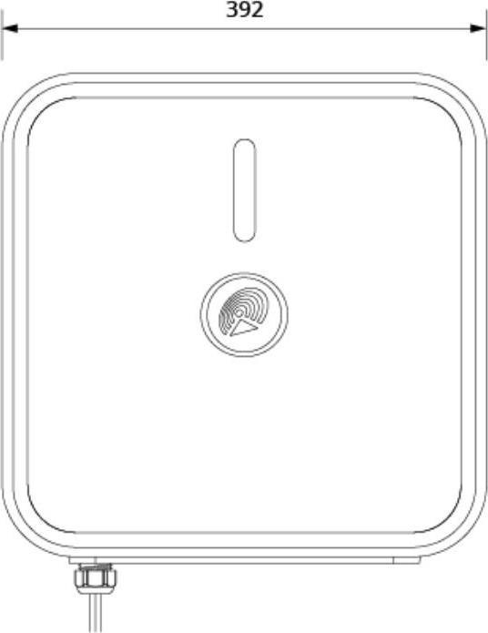 Actual product image Quwireless APLM4-H - QuPanel LTE HP MIMO 4x4 - Directional High Power multiband LTE MIMO 4x4 antenna