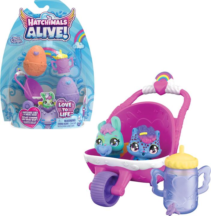 Actual product image Hatchimals EGG COL FeatrNurturPckStrollerVer2 GML
