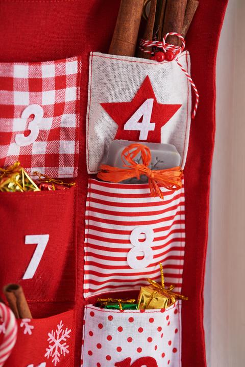Produktbild VBS Adventskalender "Bigge", Stoff, 63 cm x 40 cm