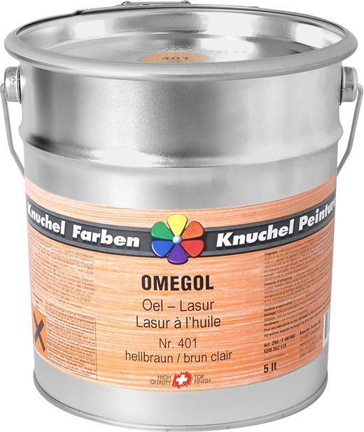 Image du produit Knuchel Produit de protection du bois Omegol (Brun foncé, 5 l)