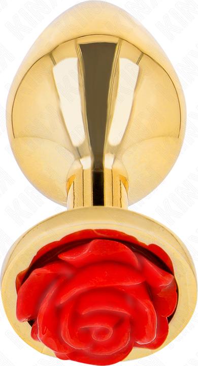 Image du produit Kink - Plug Anal Gold Rose Rot Grã–Sse S