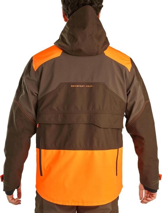 Immagine prodotto Solognac Jagdjacke Regenjacke Renfort 900 orange/braun (M)