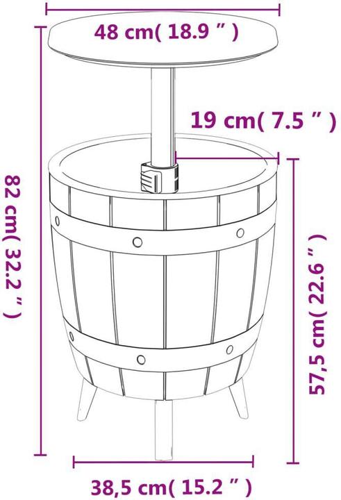 Produktbild VidaXL Clara