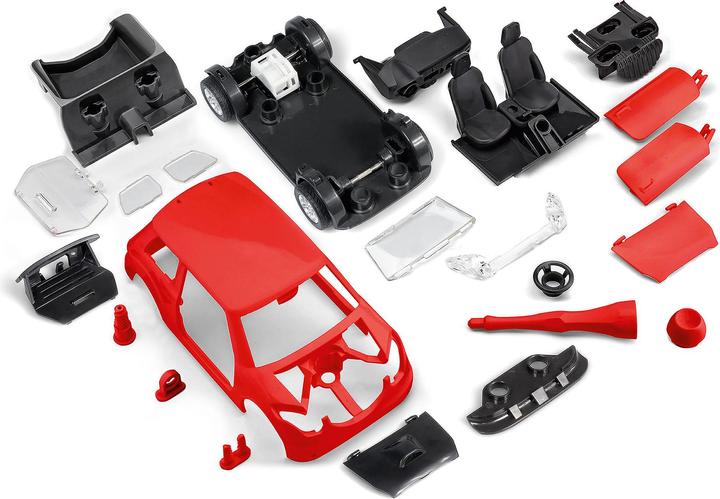 Immagine prodotto Revell Auto da rally con motore a strappo, rosso