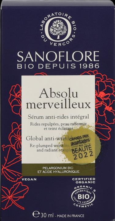 Produktbild Sanoflore Absolu Merveilleux Global Anti-Wrinkle Serum (30 ml)
