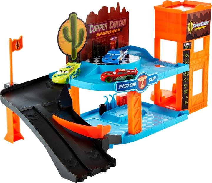 Produktbild Mattel Disney Pixar Cars Copper Canyon leuchtende Garage