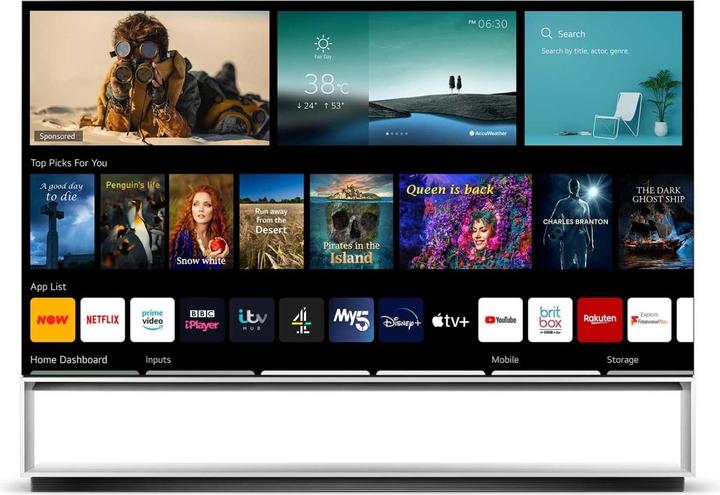 Actual product image LG OLED88Z19 (88", OLED, 8K, 2021)