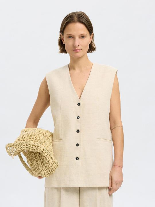 Produktbild Selected Femme Baumwollmix Weste (38)