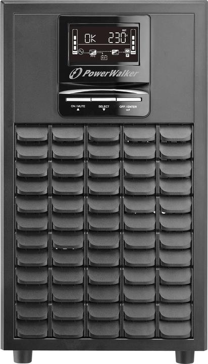 Immagine prodotto Powerwalker VFI 3000 CG PF1 3000VA / 3000W Online UPS Tower doppia conversione SNMP Slot Power Factor One (3000 VA, 3000 W, Doppio convertitore online UPS)