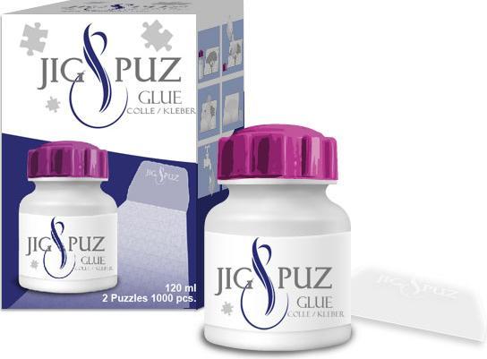 Jig & Puz Jig & Puzz Puzzle glue with spatula, up to 2000 pieces (2000 pieces)