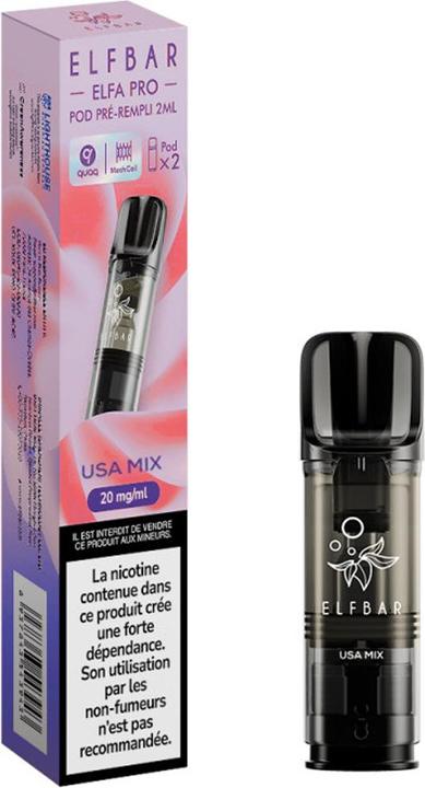 Produktbild Elfbar ELFA PRO 2x Pods USA MIX