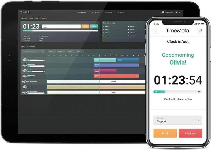 Produktbild Safescan TimeMoto TM-626
