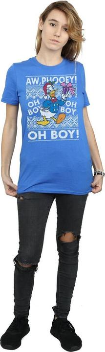 Image du produit Disney - T-shirt DONALD DUCK CHRISTMAS FAIR ISLE - Femme (L)
