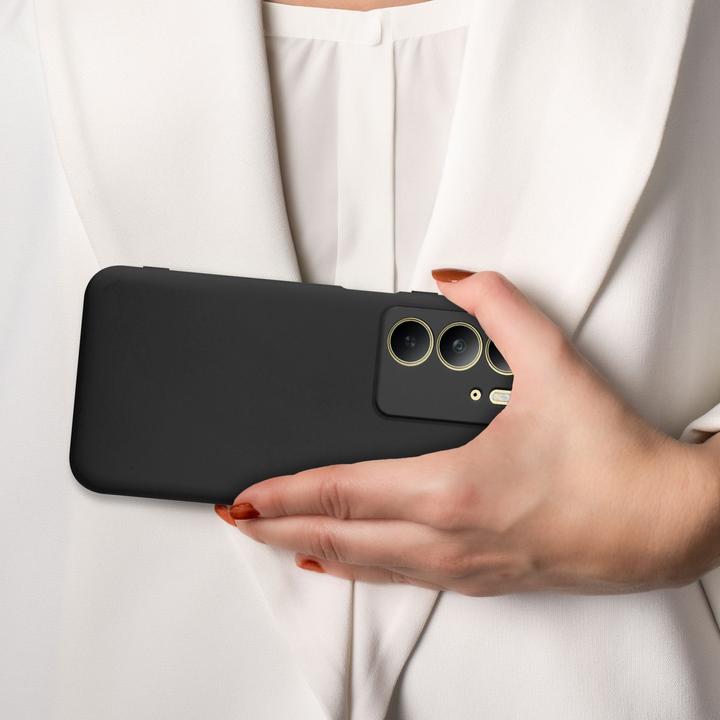 Actual product image Cadorabo Case for Realme C75 TPU Liquid Silicone Cover (Siemens CC75)