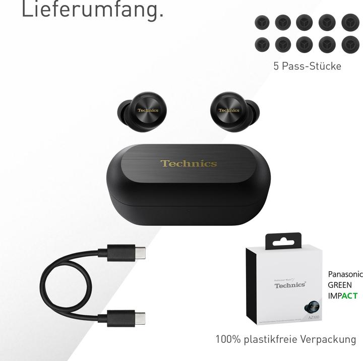Actual product image Technics EAH-AZ100E (ANC, 10 h, Wireless)