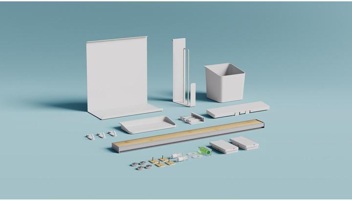 Produktbild tesa Küchenorganizer Kombi-Set L zum Kleben