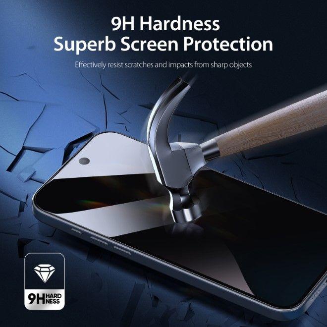 Actual product image Dux Ducis Privacy glass (1 Piece, Apple iPhone 16)