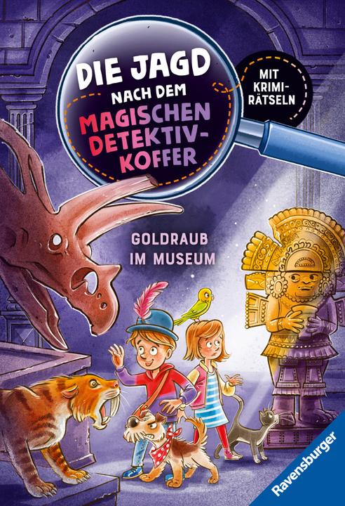 Produktbild Ravensburger Die Jagd nach dem magischen Detektivkoffer, Band 5: Goldraub im Museum (Deutsch, Cally Stronk, Patrick Fix, 2022)