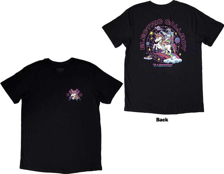Electric Callboy Spaceman Unicorn Back Print