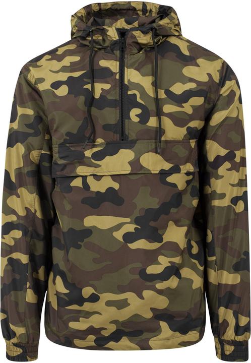 Actual product image Urban Classics Camo Pull Over Windbreaker (S)