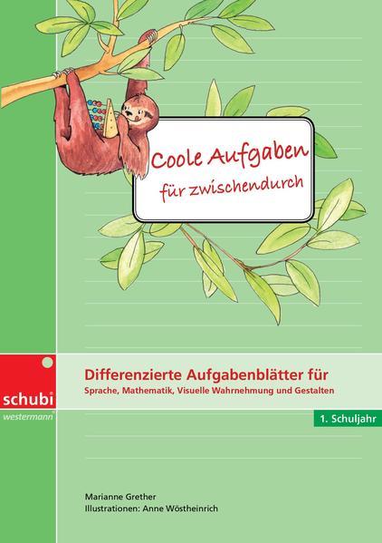 Produktbild Coole Aufgaben für zwischendurch 1./2. Schuljahr. Differenzierte Aufgabenblätter. Kopiervorlagen (Deutsch, Marianne Grether, 2014)