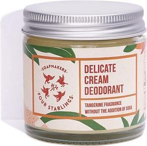 Four Starlings Soap House Gentle Deodorant Cream Without Soda Mandarin 60Ml (60 ml)