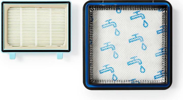 Immagine prodotto Nedis Set di filtri HEPA di ricambio per: Philips FC8010/01 / FC9331/09 / FC9332/09 Nero/Bianco
