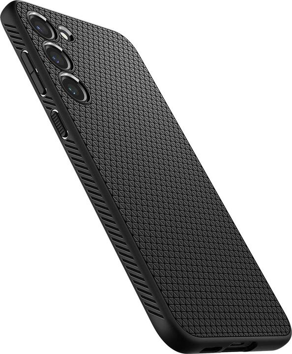 Actual product image Spigen Liquid Air Case for S916B Samsung Galaxy S23+ - matt black (Samsung Galaxy S23+)