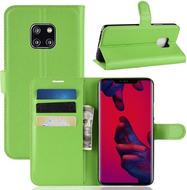Actual product image MU Classic Litchi Leather Bookcover Series (Mate 20 Pro)