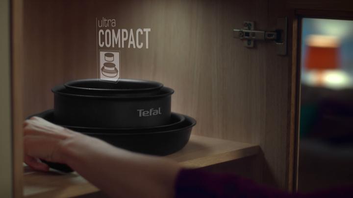 Produktbild Tefal Ingenio Preference On 13-teiliges Set (24 cm, Pfannenset + Topfset, Bratpfanne, Stielkasserolle, Kochtopf, Wok Pfanne, Edelstahl)