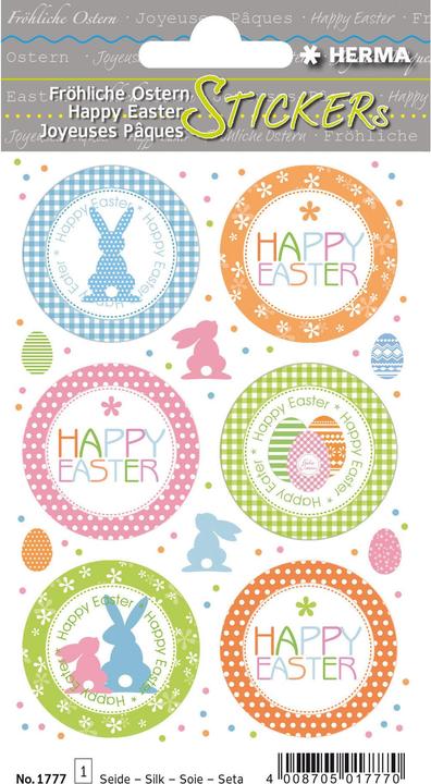Immagine prodotto HERMA Sticker auguri di Pasqua (1 x, 1 x 9 x 16 cm)