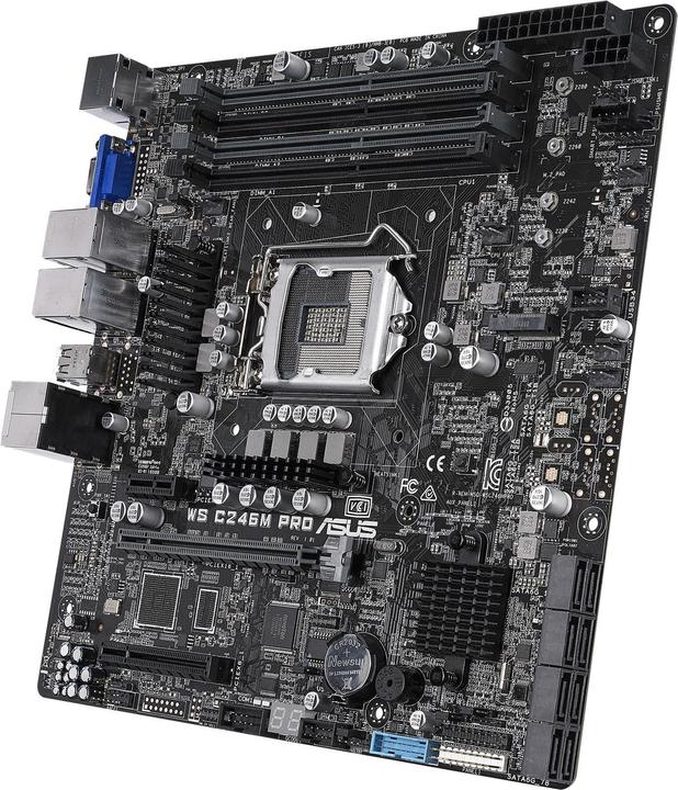 Produktbild ASUS C246M PRO (LGA 1151, Intel C246, mATX)