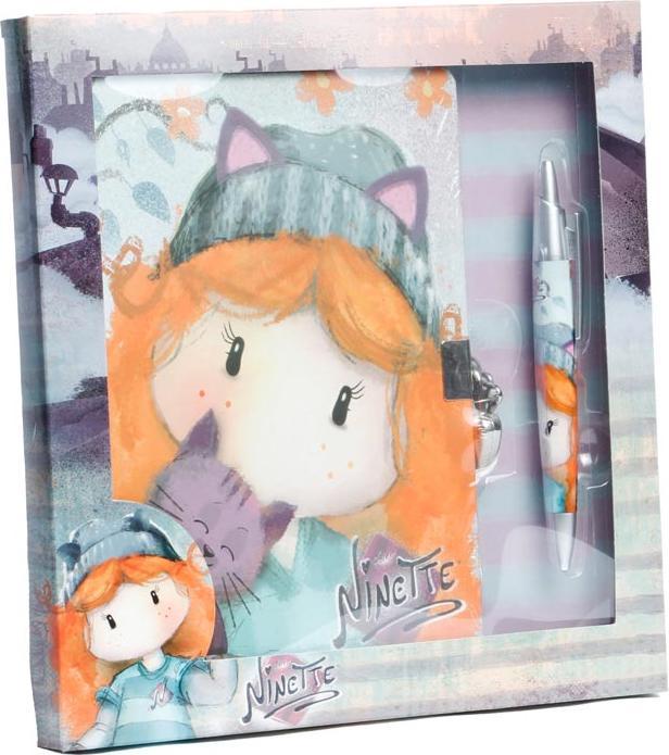 Image du produit Forever Ninette Coffret cadeau Padlock Diary et Pen Cute
