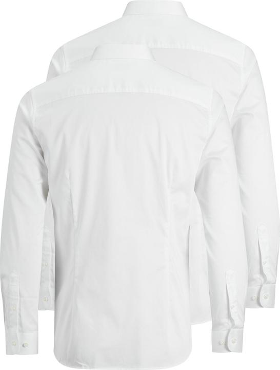 Jack & Jones 2er-Pack Satin Super Slim Fit Hemd (XXL)
