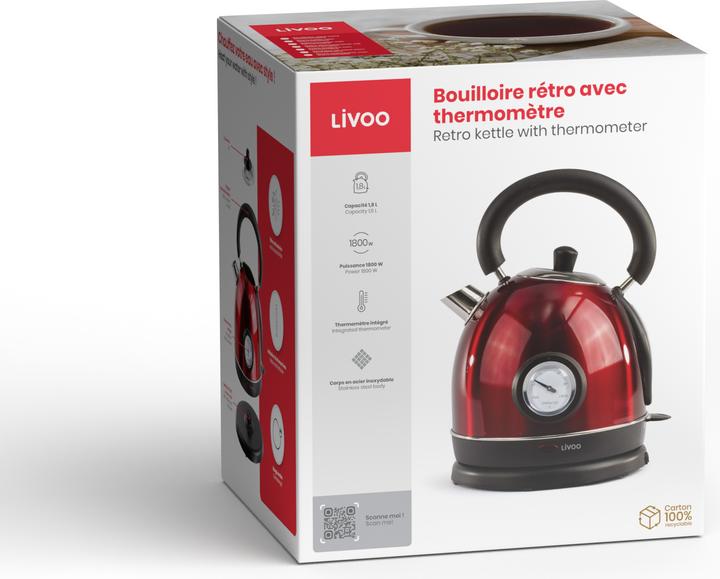 Immagine prodotto Livoo Bollitore con controllo della temperatura (1.80 l)