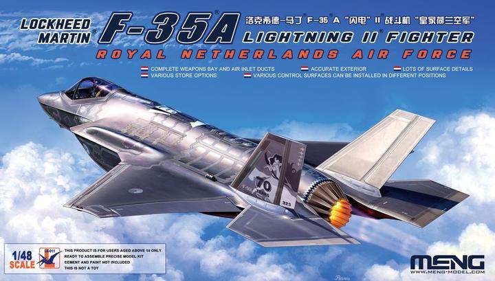 Immagine prodotto Meng-Model Lockheed Martin F-35A Lightning II Combattente Royal Netherl AirForce