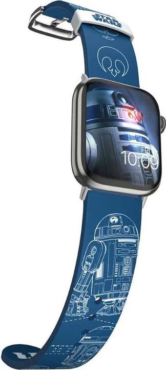 Immagine prodotto Moby Fox Bracciale Smartwatch Star Wars R2-D2 Blueprints 22 mm (22 mm, Acciaio inossidabile, Silicone)