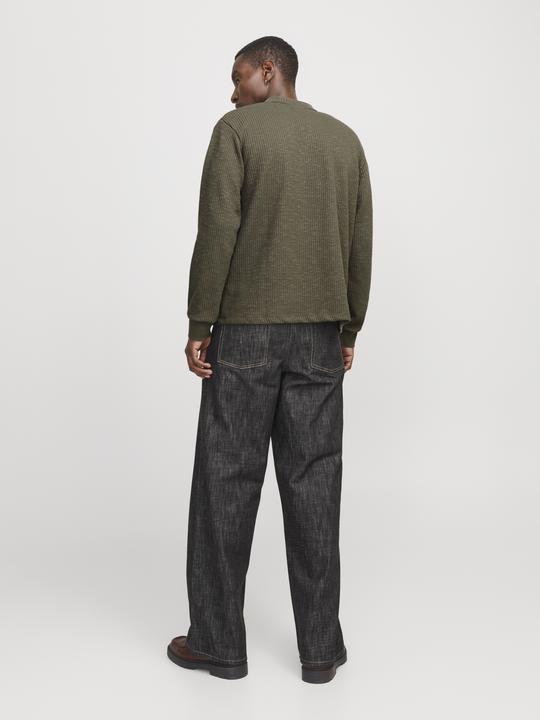 Actual product image Jack & Jones Jorwinter Ottoman Split Neck Styd Aw24 (S)