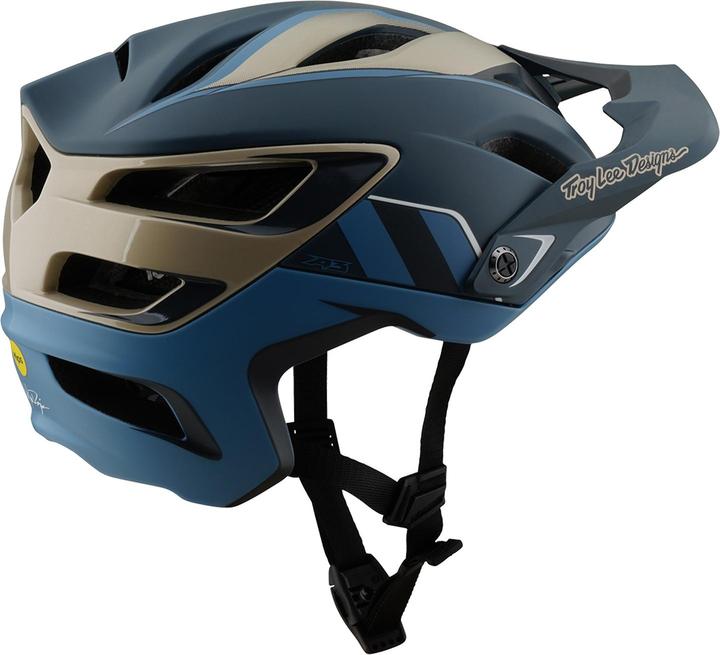 Actual product image Troy Lee Designs A3 MIPS Helmet, Intake, smoke, XS/S | 53-56cm (53 - 56 cm)