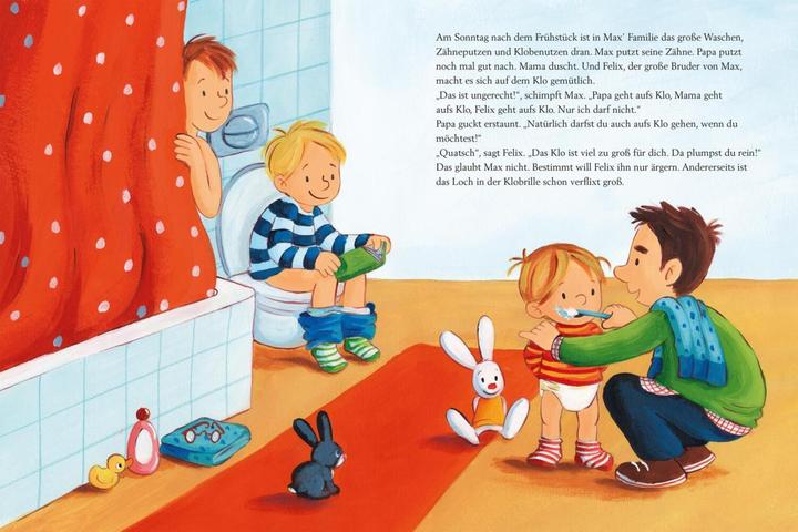 Produktbild Max-Bilderbücher: Max geht aufs Klo (Deutsch, Christian Tielmann, 2022)