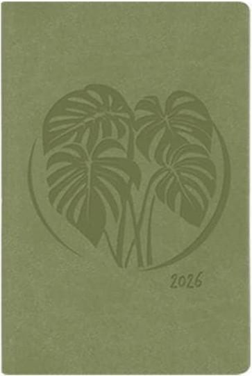 Produktbild Simplex Wochenagenda Ladytimer 75 x 11.2 cm, 2026, Olivgrün (A4, Englisch, Italienisch, Französisch, Deutsch)