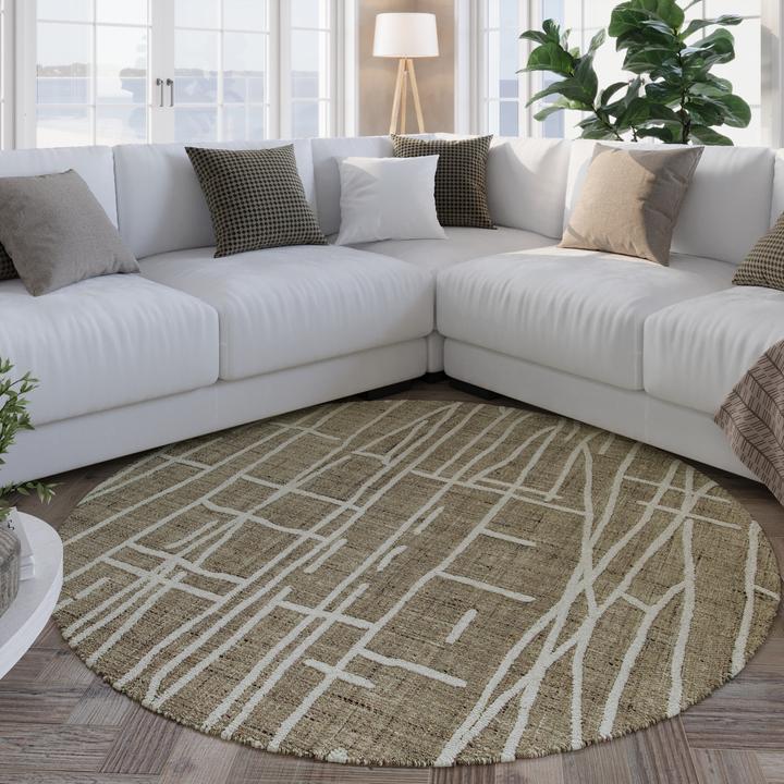 Actual product image Wecon Home Kurzflorteppich Hamptons TWENTYFIVE (180 x 180 cm)