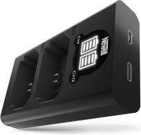 Produktbild Newell charger DL-USB-C + 2x Sony NP-FZ100 (Ladegerät)