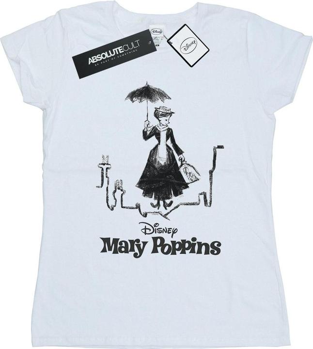 Produktbild Disney Mary Poppins Rooftop Landing TShirt (XL)