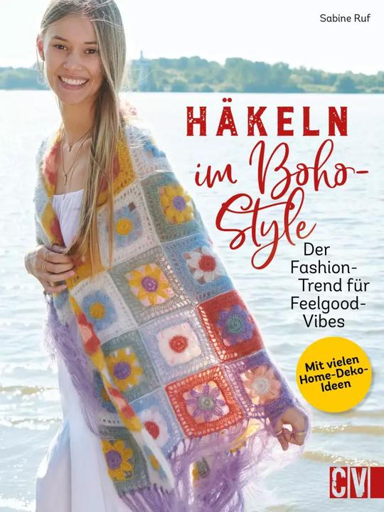 Actual product image Häkeln im Boho-Style (German, Sabine Ruf, 2022)